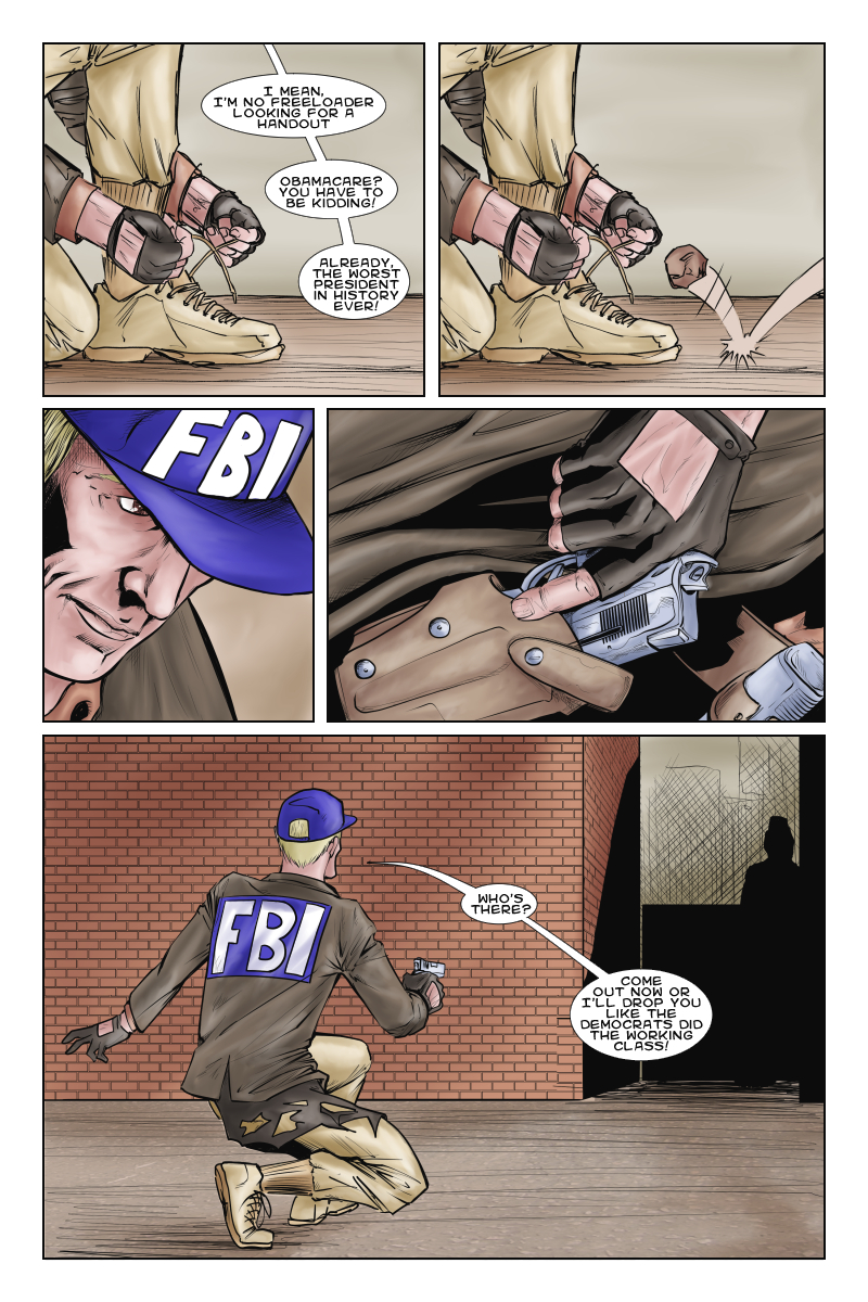 I am an F… B… I… Agent!